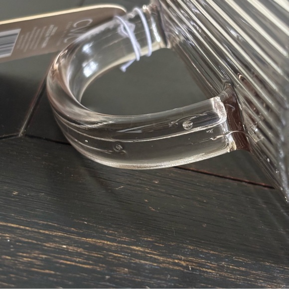 CWC Cook With Color Glass Measuring Cup 33oz ~ 4 Cups Brown Ribbed NEW - Picture 9 of 11